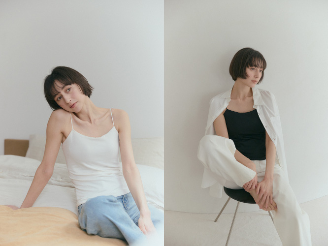 Cup In Bare Camisole着用画像