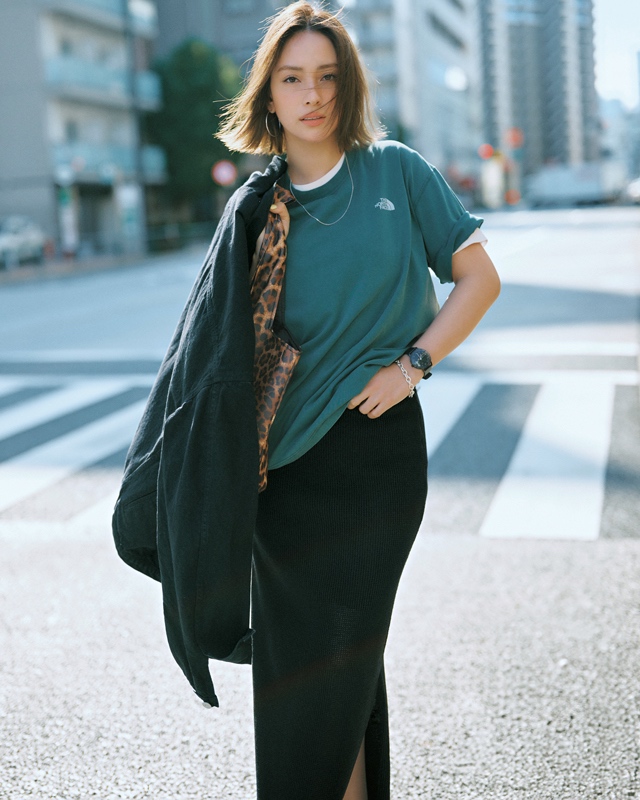 Tシャツコーデ