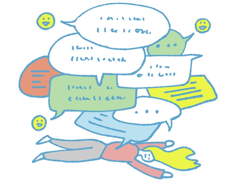 決断疲れ イラスト
