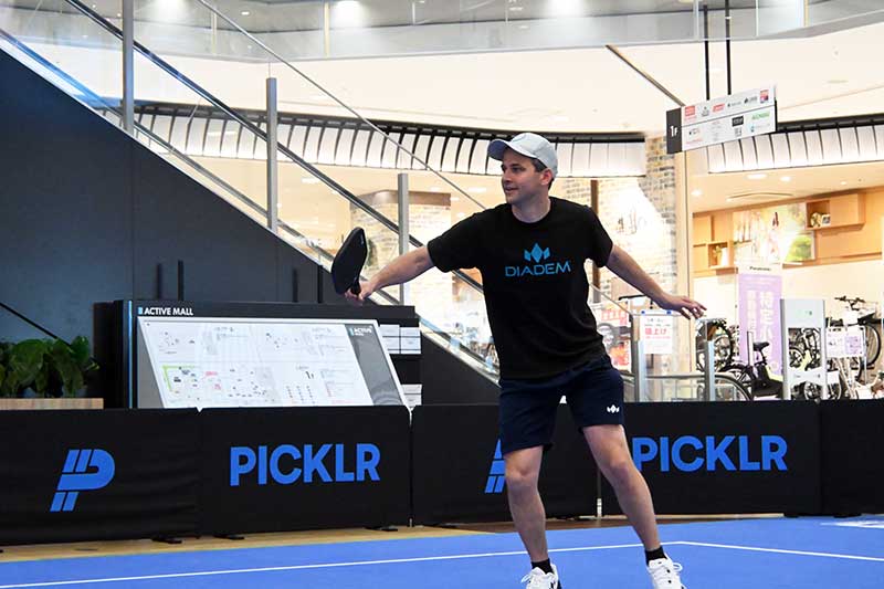 ピックルボール元全米チャンピオンのダニエル・ムーア選手