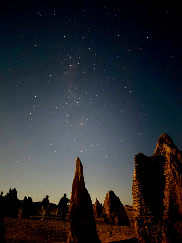 満点の星空