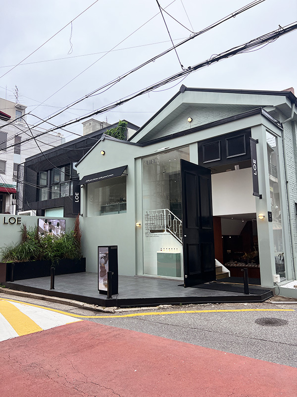 LOEの店舗外観