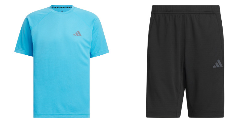 M TE クールセンサー 3B 半袖シャツ￥4,950
M TE クールセンサー ショーツ￥5,500