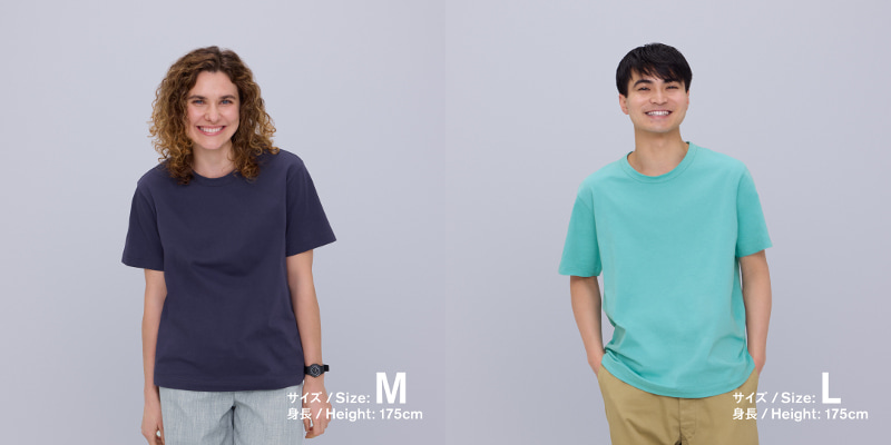 アウターTシャツ着用イメージ