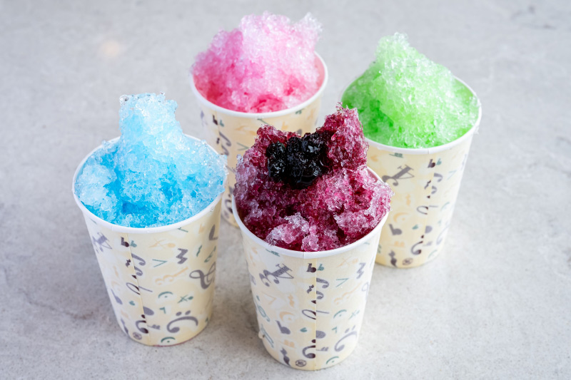 4種のかき氷