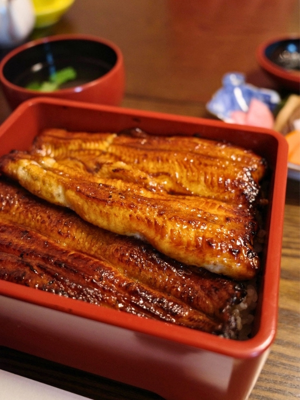 おいしそうなうな重の写真