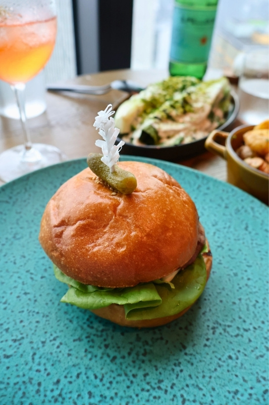 ハンバーガーの写真