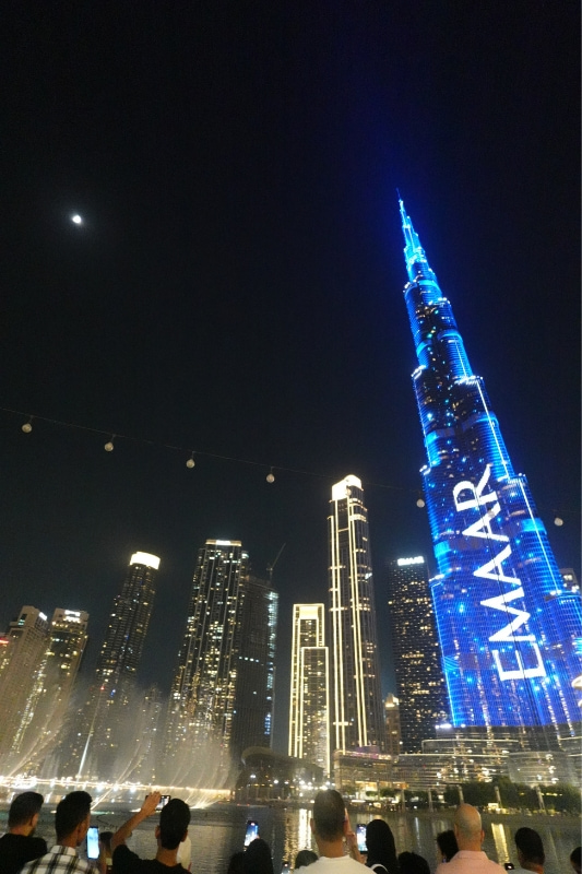 ドバイの夜景の写真