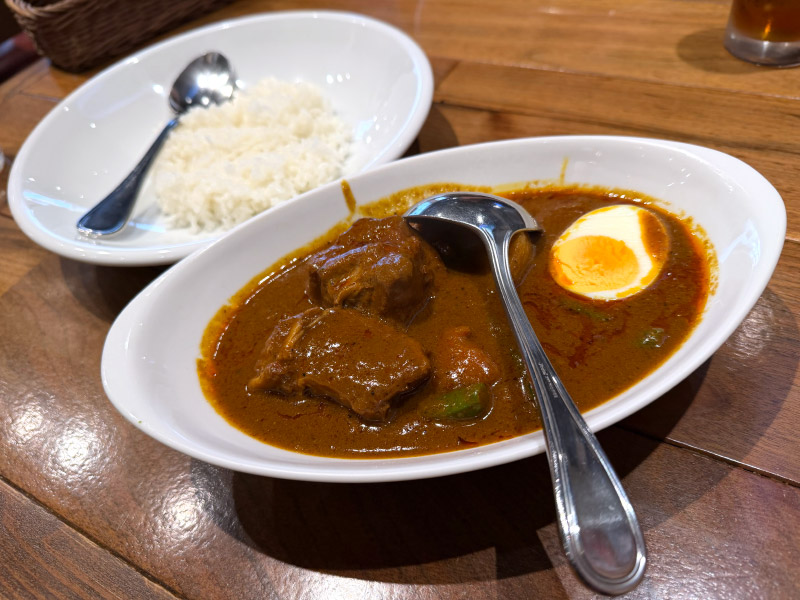 カレー屋ばんびのポーク野菜カレー
