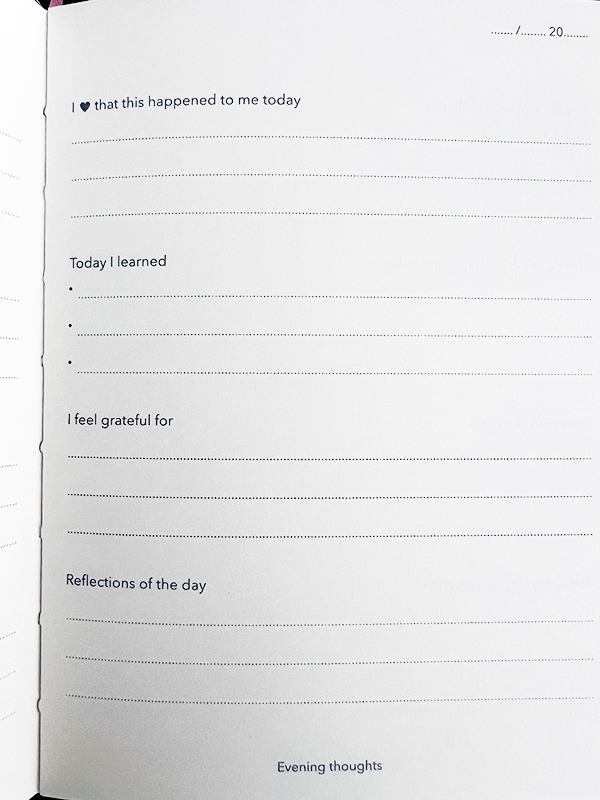 5 minutes diary