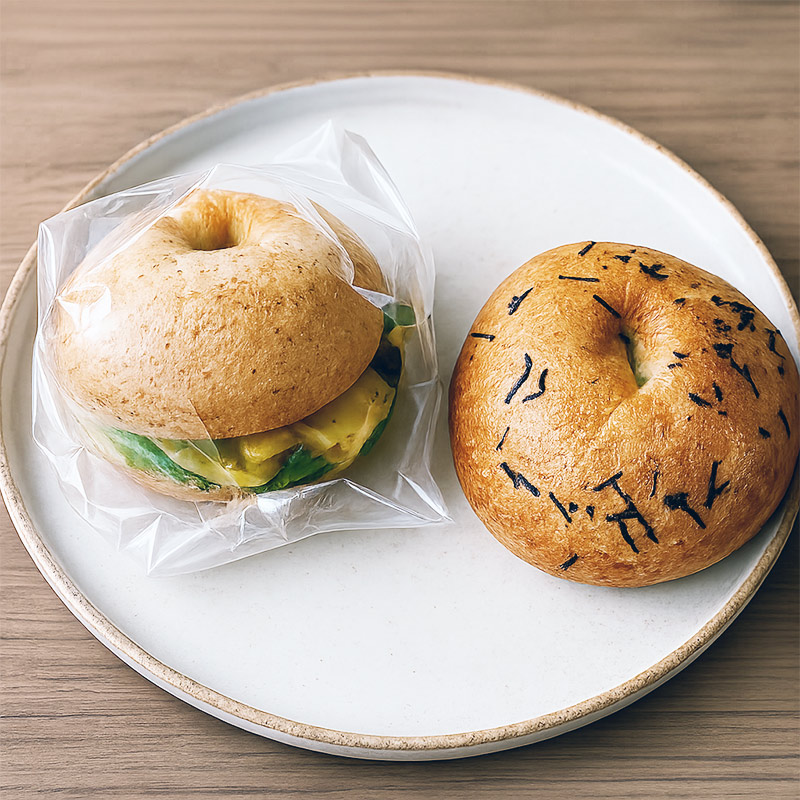 RABBIT BAGELSのベーグル