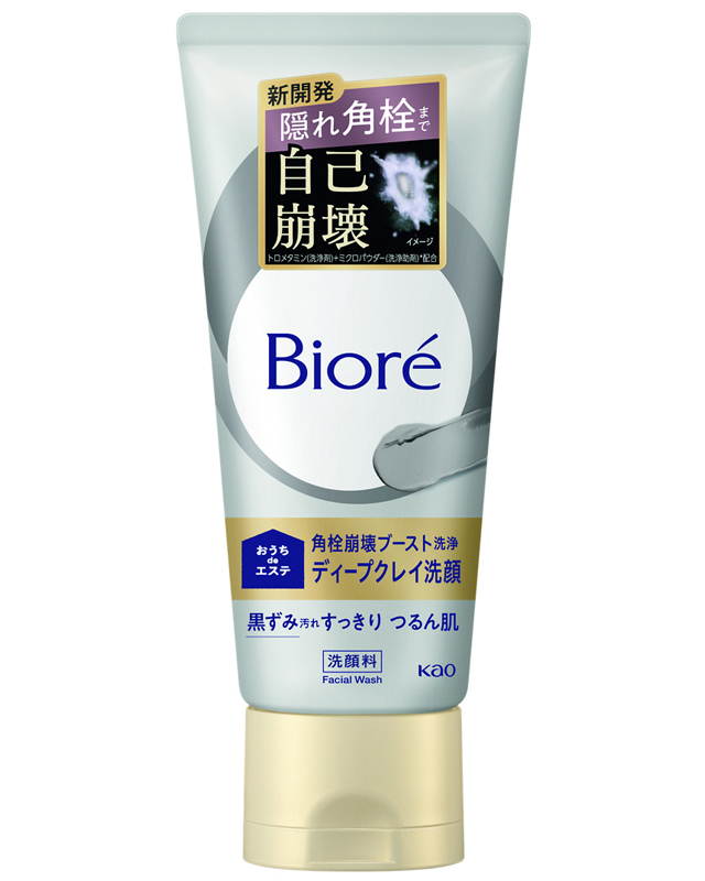 花王 ビオレ おうち de エステ ディープクレイ洗顔 180g ¥1,089(編集部調べ)