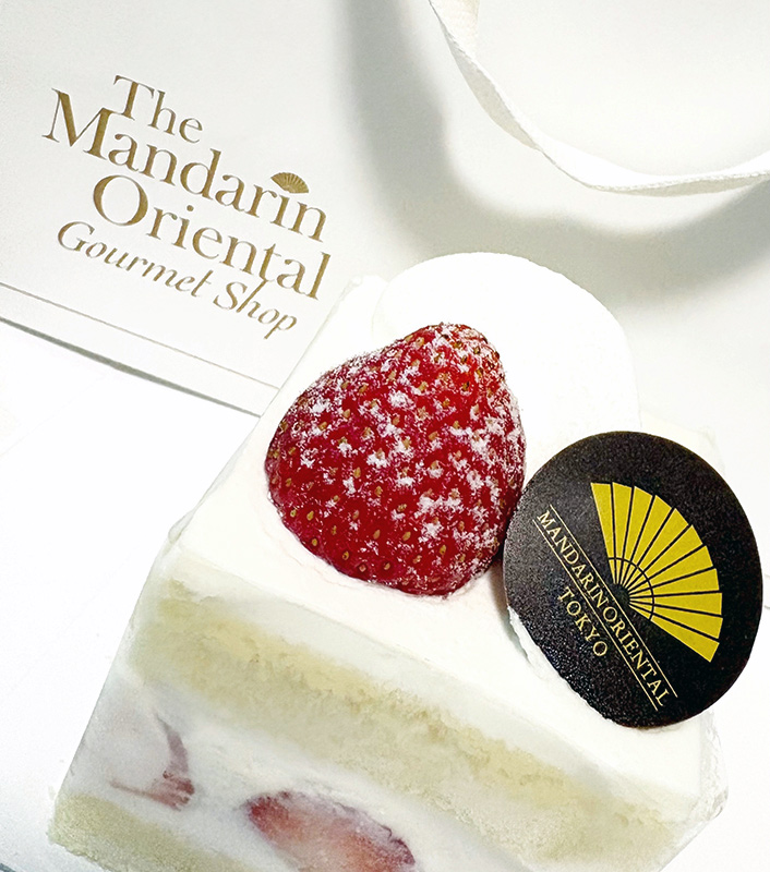 ザ マンダリン オリエンタル グルメショップのケーキ