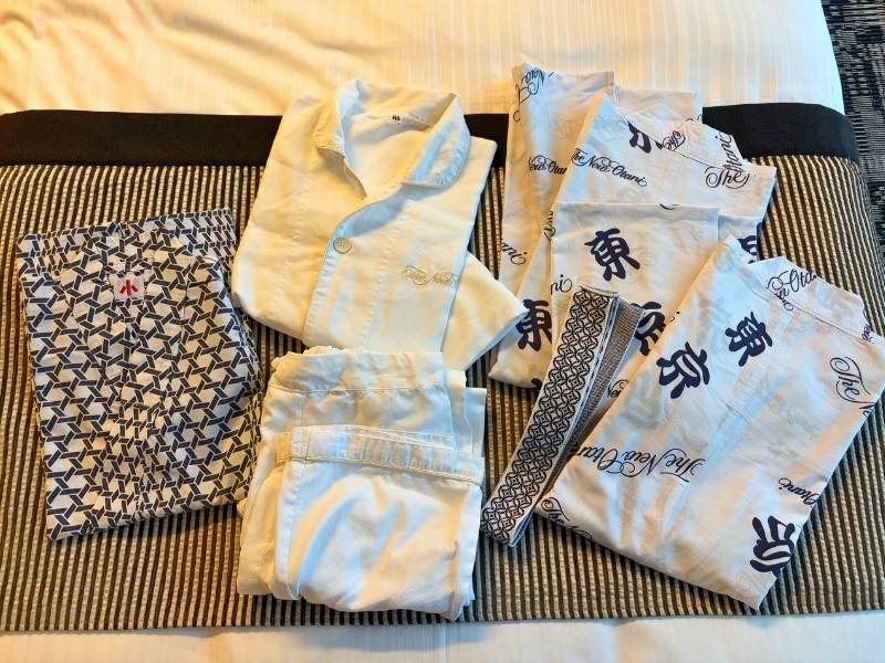 浴衣とパジャマの写真