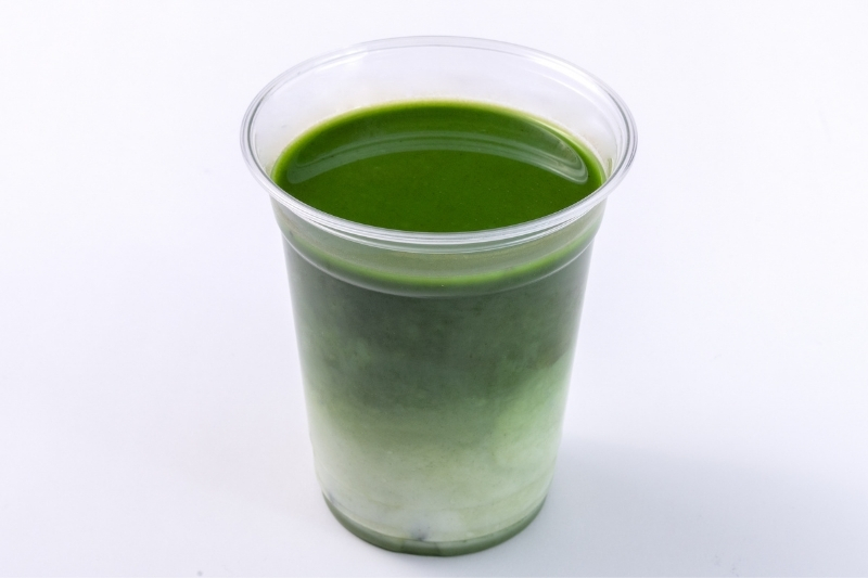 抹茶ラテの写真