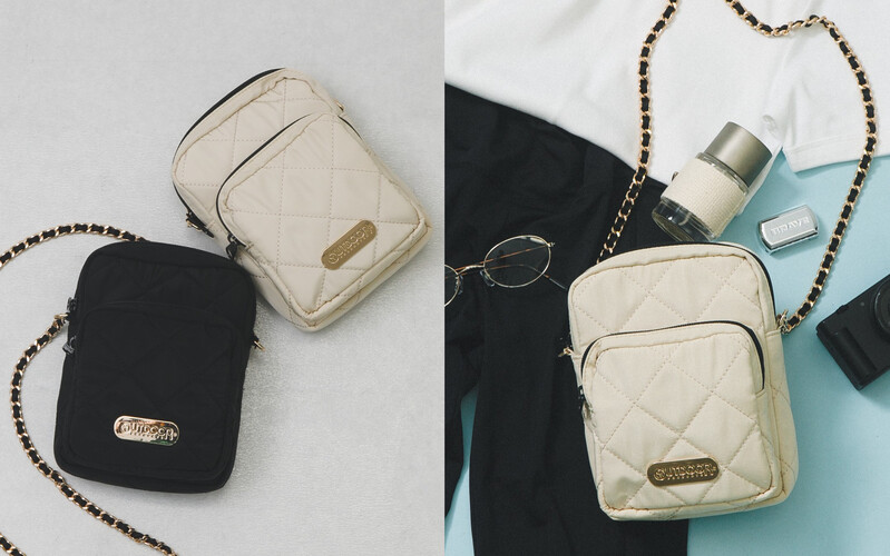 『別注』OUTDOOR PRODUCTS×hun RODESKO QUILTING CHAIN使用例
