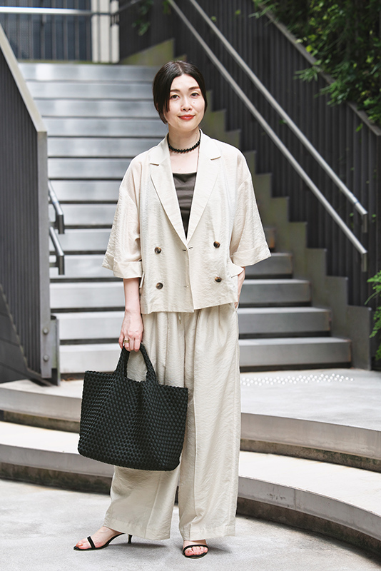 JOURNAL STANDARD L’ESSAGE PR・市川綾子さんの通勤スタイル