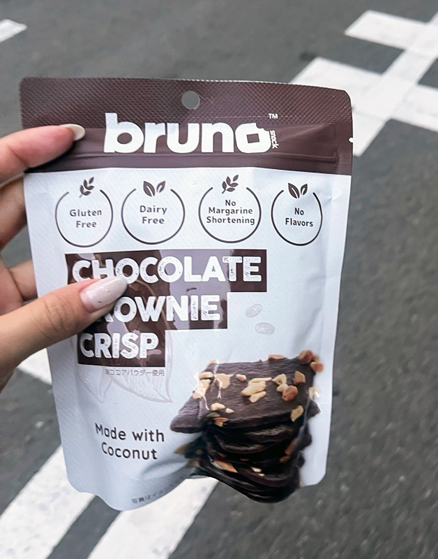 Bruno snack クリスピーブラウニー チョコレート味