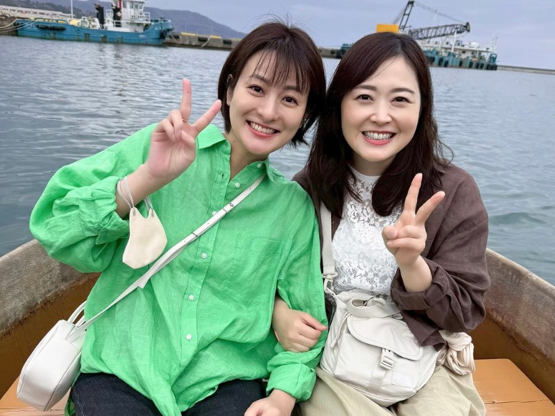 徳島えりかアナと水卜麻美アナ