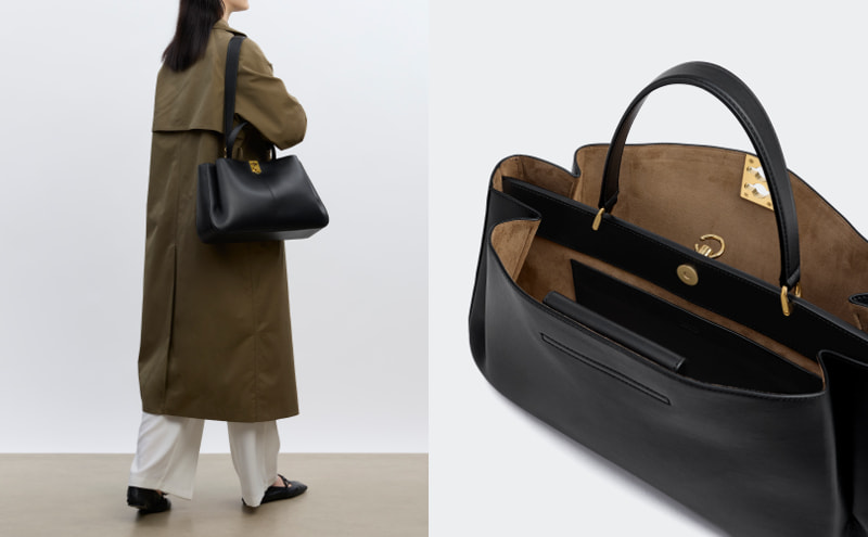 Large Cadence Bag着用例と内装