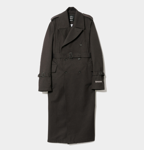 +phoenix GORE-TEX twill long trench coat