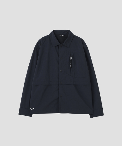 RECYCLED TASLAN NYLON TAFFETA SHIRT