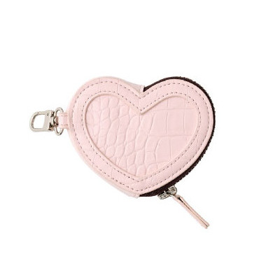ajew croco HEART pouch
