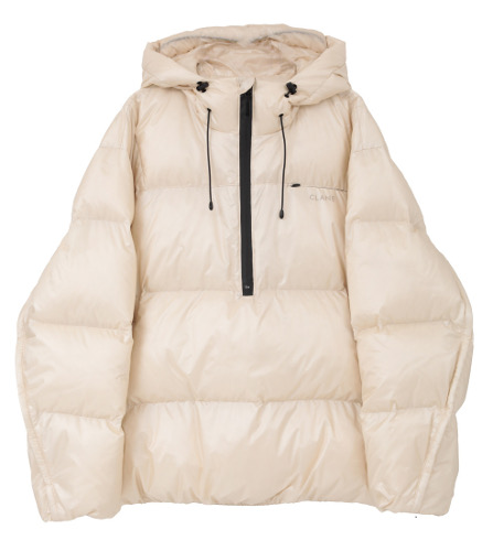CLANE×phenix PULLOVER HOODED DOWN JACKET