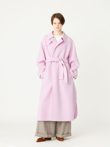 Luxe Charme Beaver Long Coat