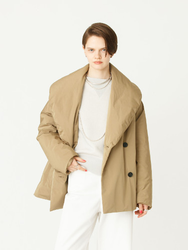Form Down Short Coat