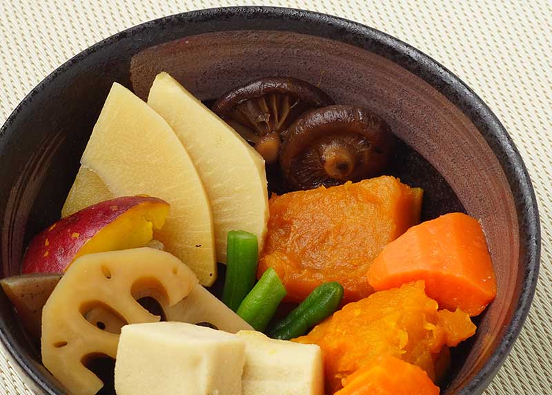 蓮根の入った煮物