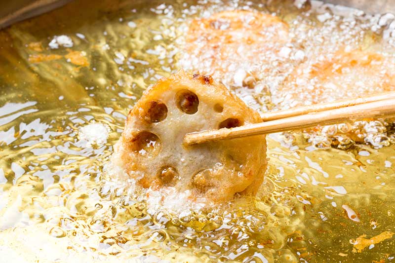 蓮根のはさみ揚げ