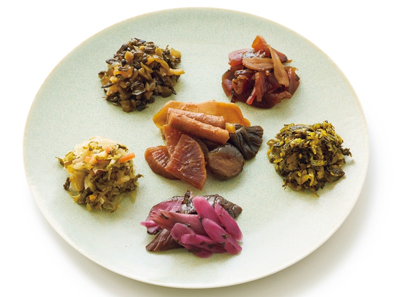 銀座やまうの「漬物」