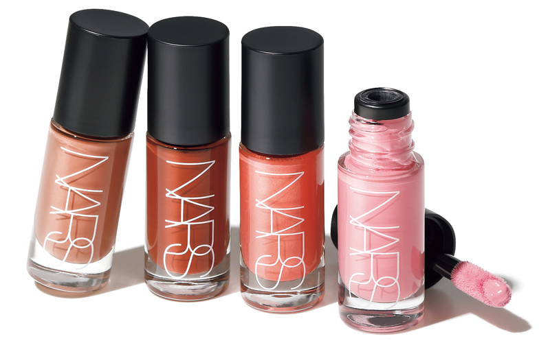 NARS インセイシャブル リキッドブラッシュ 右から/05910、06003、05914、05916 各¥5,390