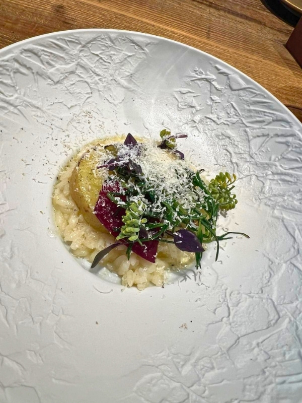 季節の野菜のリゾット