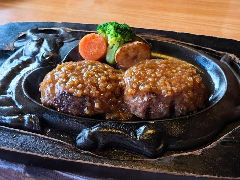 さわやかのハンバーグの写真