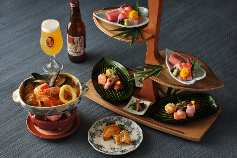 界アンジンの夕食会席