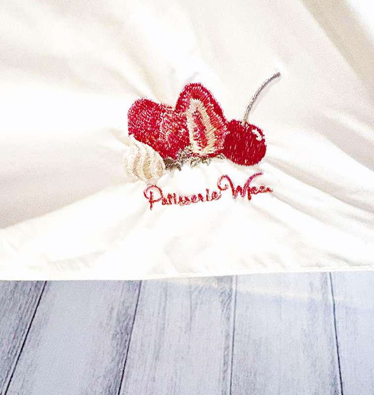 Wpc.のロゴ刺繍