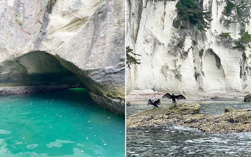 海から見る奥松島