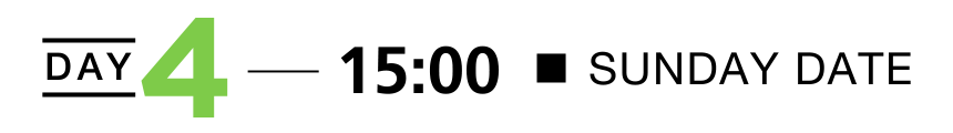 DAY4 15:00 SUNDAY DATE