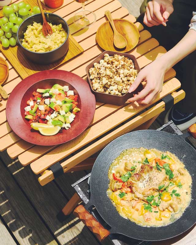 キャンプ飯