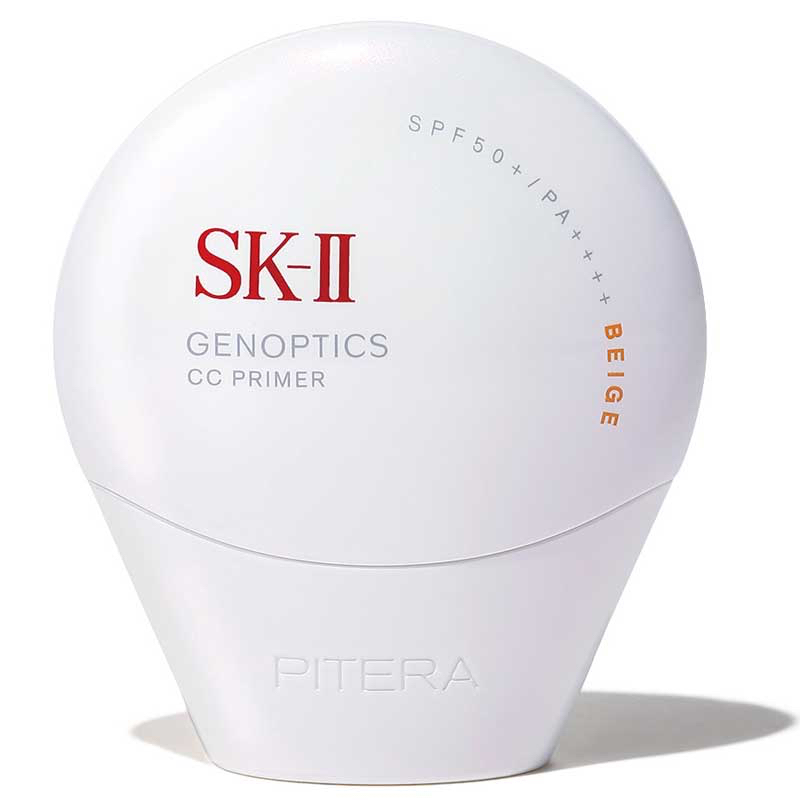 SK- ジェノプティクス CC プライマー ナチュラルベージュ SPF50+・PA++++ 30g ￥9,900（編集部調べ）