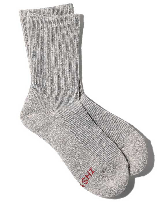 クラビズ くらしきぬ 麻と絹のパイルソックス ¥2,350