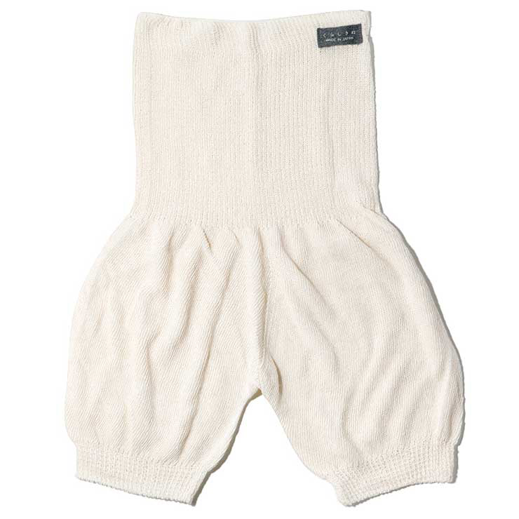 クラビズ くらしきぬ シルクそよ風はらぱん(腹巻パンツ) ショートタイプ ¥8,800