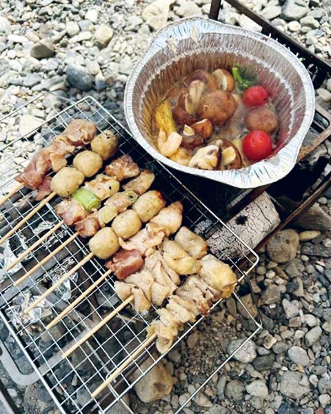 キャンプ飯