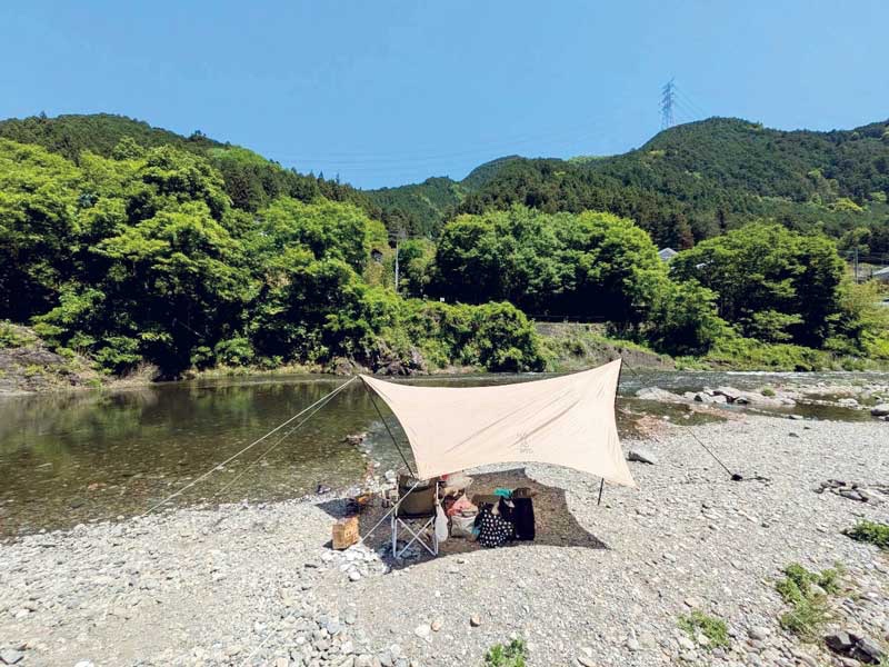 @東京 井川キャンプ場