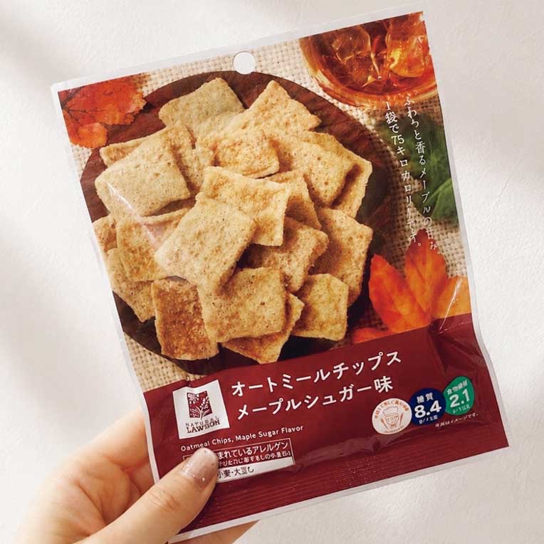 ＜ローソン＞オートミールチップス メープルシュガー味