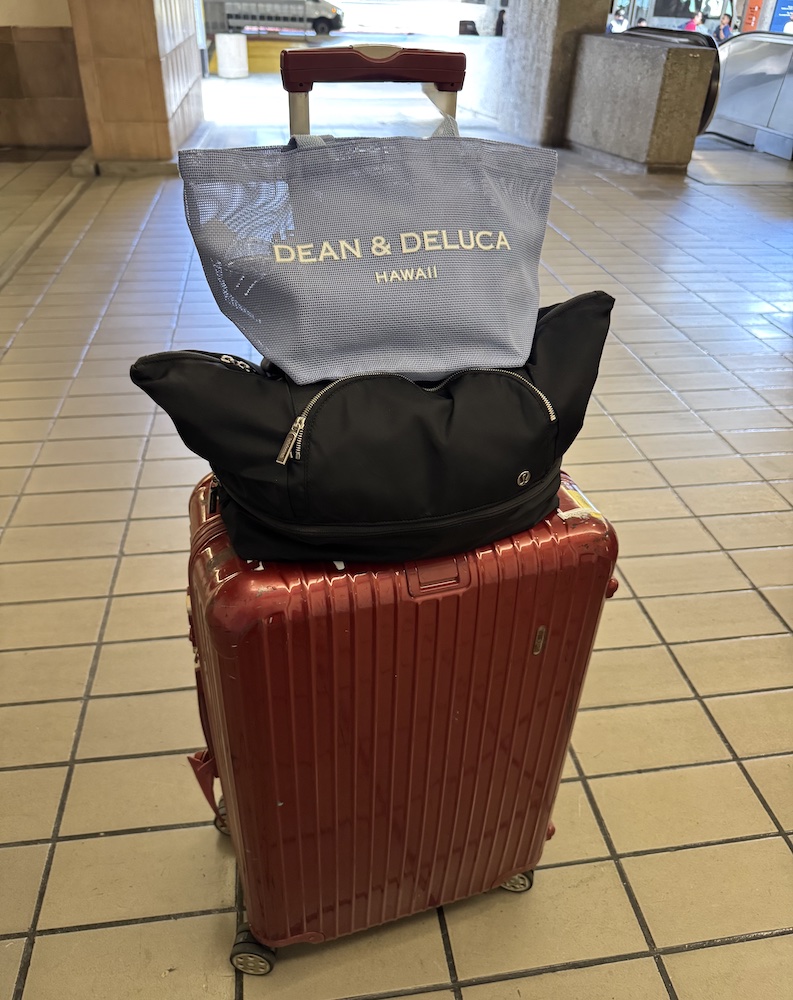 旅用バッグは帰りに荷物が増えることを前提に選ぶ