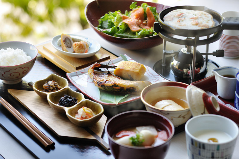界 仙石原の朝食