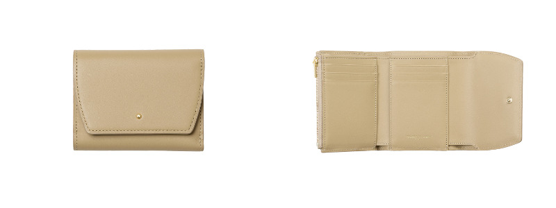 Gusset code フラップフォールドウォレット